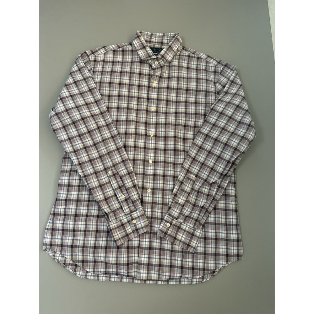 Polo Ralph Lauren Slim Fit Cotton Stretch Shirt XL. N1